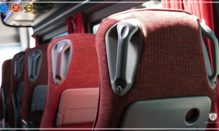 Mercedes Sprinter Bus Red Color Seat
