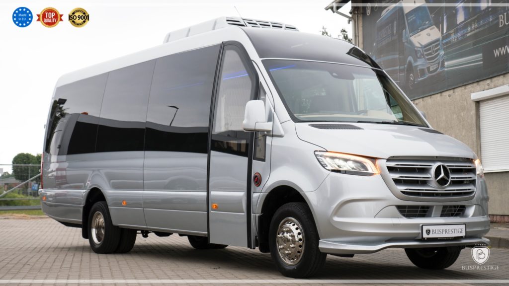 Mercedes Luxury Sprinter Bus Sky View