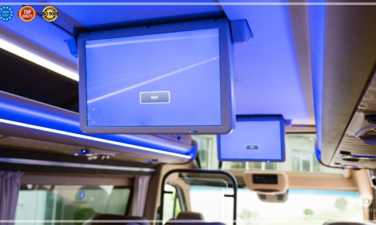Mercedes Luxury Sprinter Bus TV Monitors