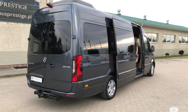 Mercedes-Benz Sprinter 319 Limo Van made by Busprestige side sliding door