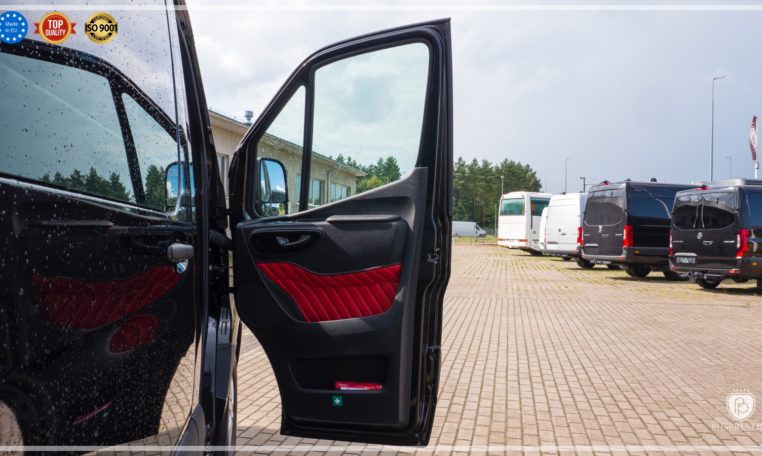 Mercedes-Benz Sprinter Luxury Van made by Busprestige luxury entry door
