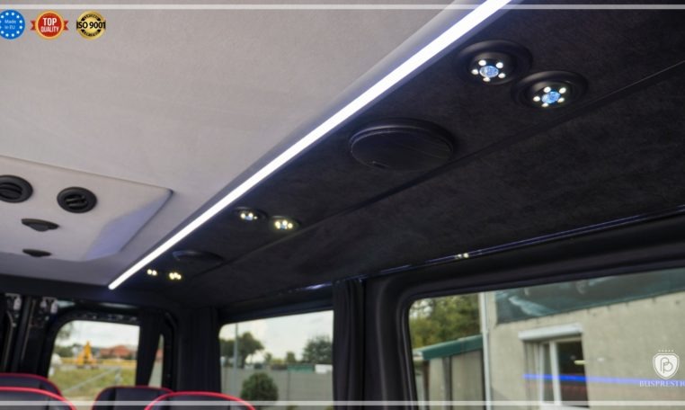 Mercedes-Benz Sprinter Luxury Van made by Busprestige roof led
