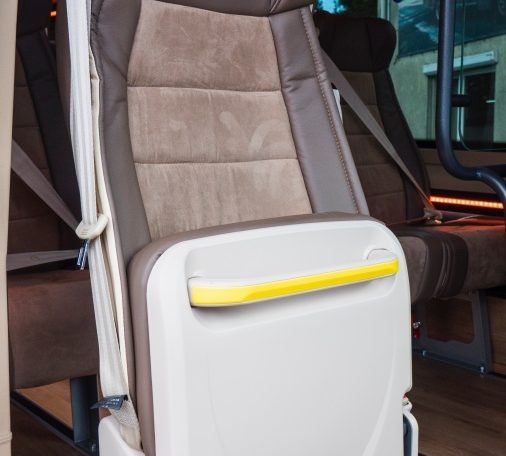 Mercedes-Benz Sprinter Luxury Bus made by Busprestige crew seat