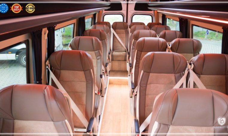 Mercedes-Benz Sprinter Luxury Bus made by Busprestige pax area