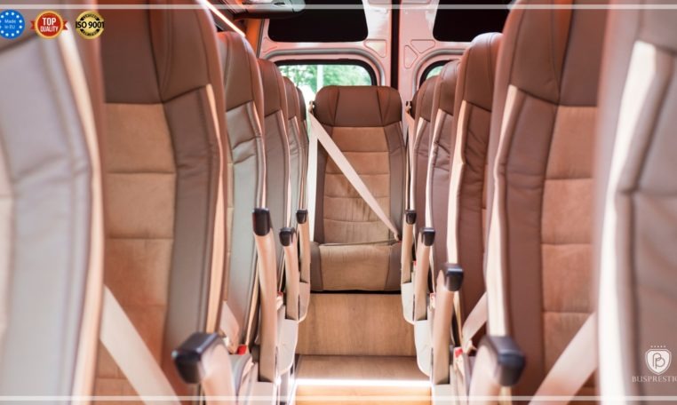Mercedes-Benz Sprinter Luxury Bus made by Busprestige leather seat