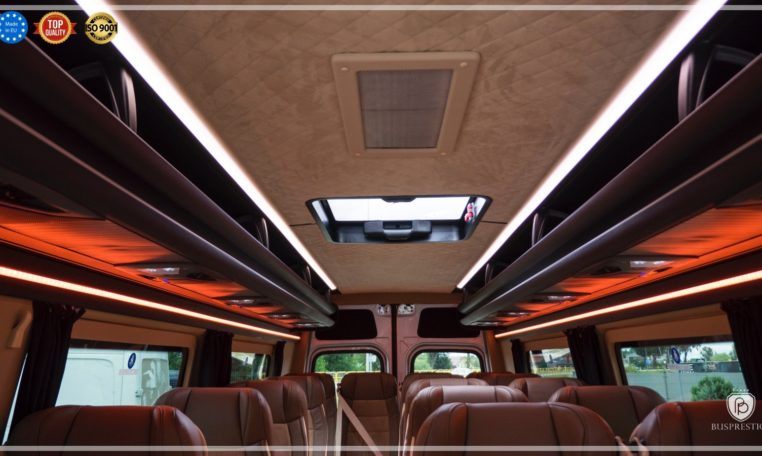 Mercedes-Benz Sprinter Luxury Bus made by Busprestige roof emergency exit