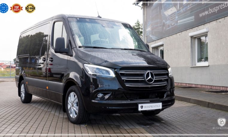 Mercedes-Benz Sprinter Luxury Van made by Busprestige 9 pax black edition