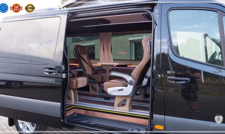 Mercedes-Benz Sprinter Luxury Van made by Busprestige 9 pax vehicle