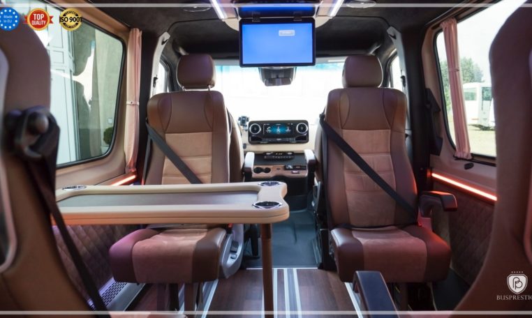 Mercedes-Benz Sprinter Luxury Van made by Busprestige passenger seat