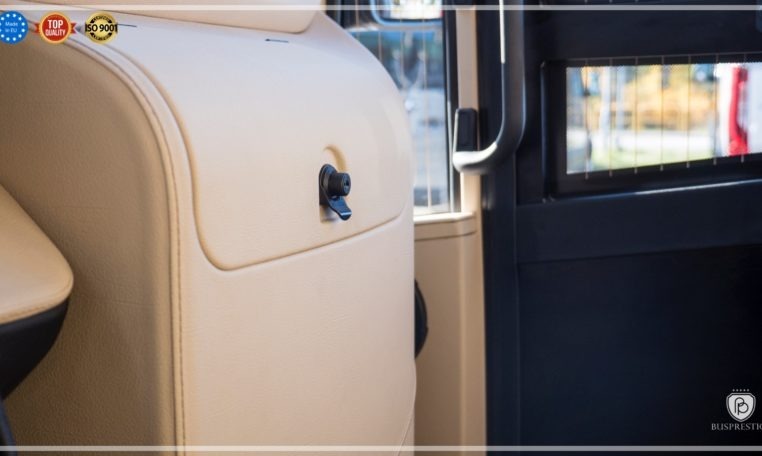 Mercedes-Benz Sprinter Bus 19 pax made by Busprestige luxury interior design fridge