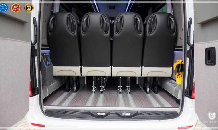 mercedes bus seats with nimi system