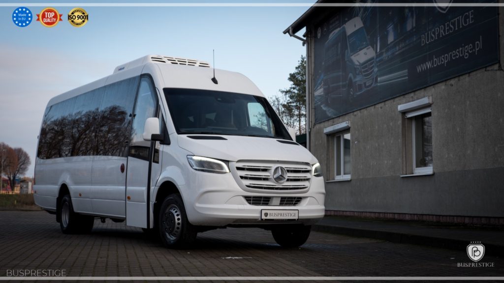 mercedes bus in tourist version